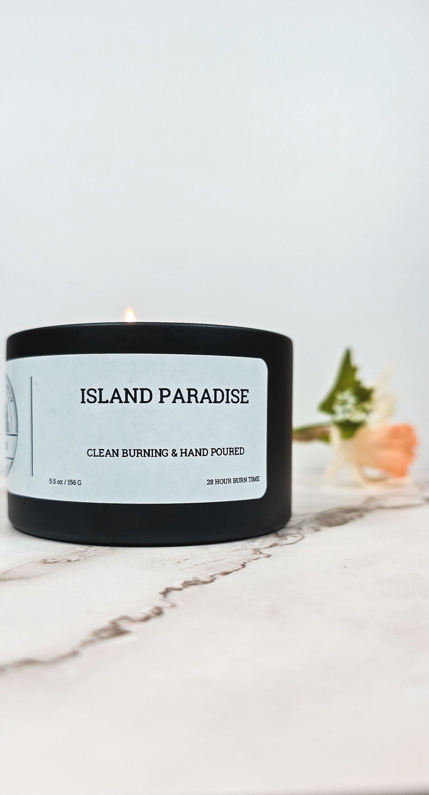 Island Paradise | Small Batch Non-Toxic Soy Candle
