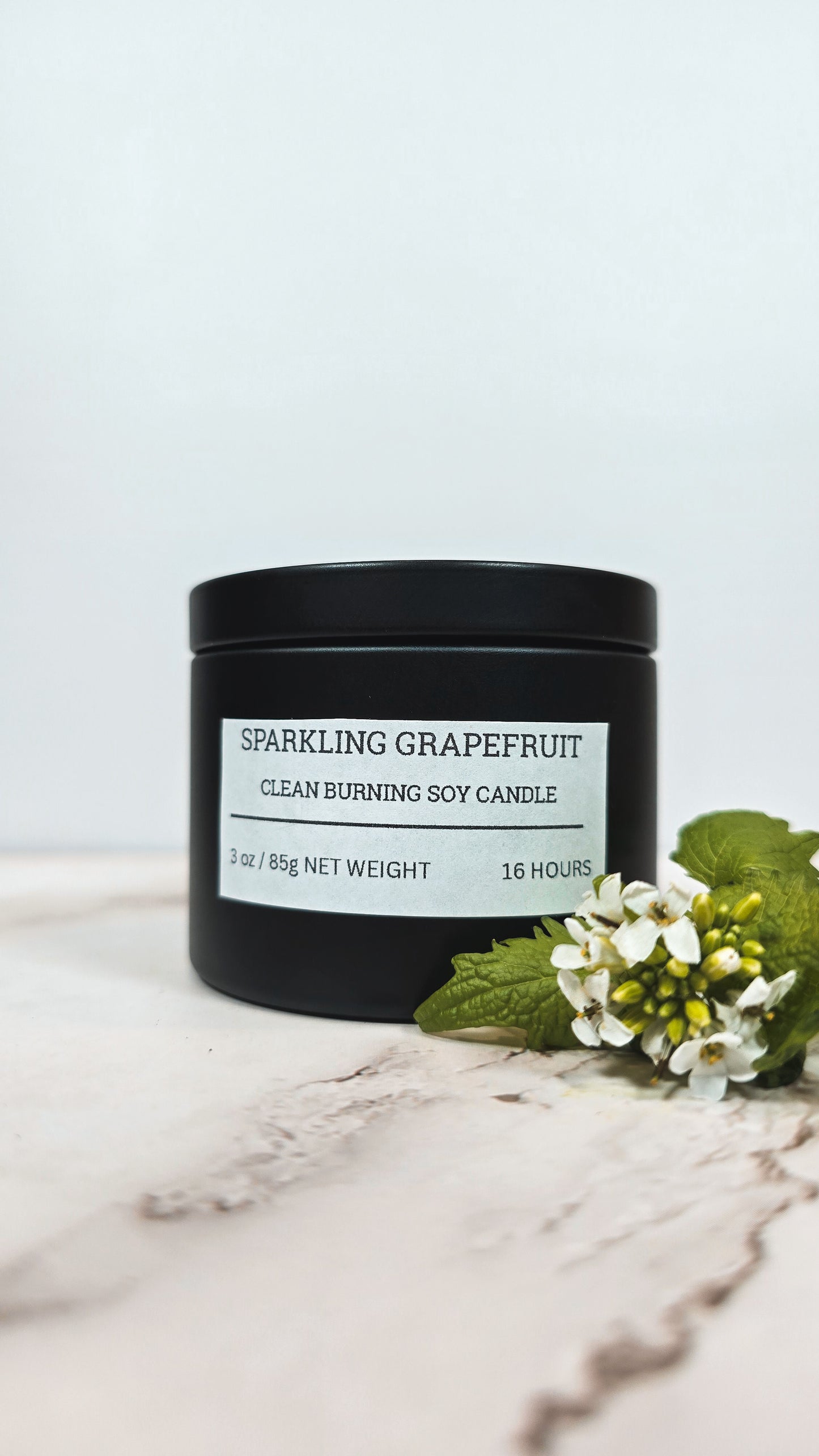 Sparkling Grapefruit | Small Batch Non-Toxic Soy Candle