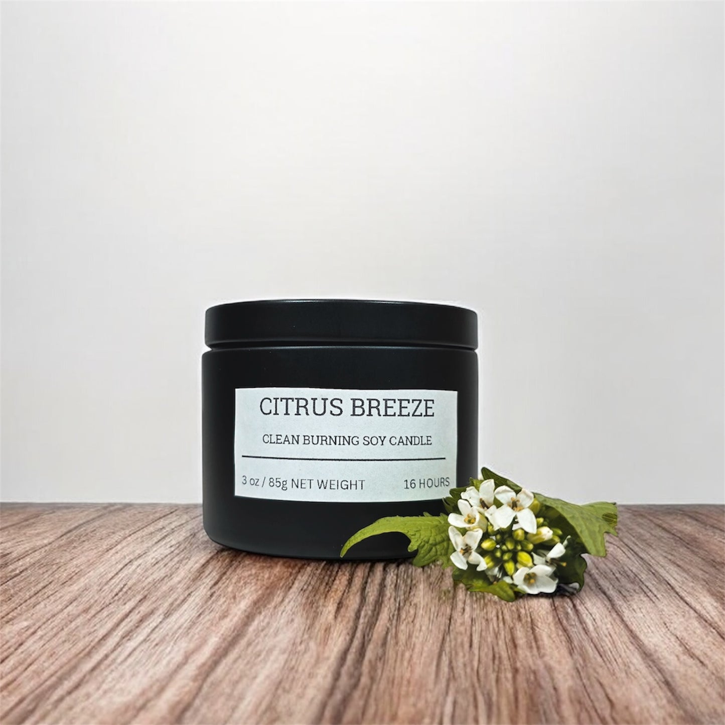 Citrus Breeze | Small Batch Non-Toxic Soy Candle