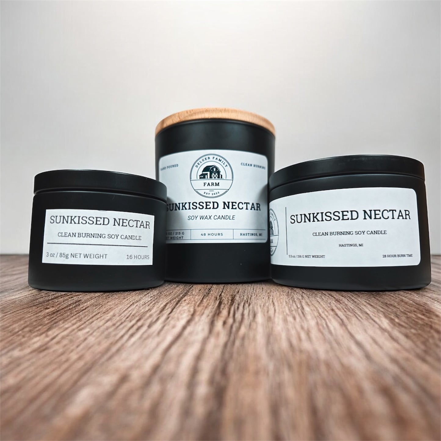 Sunkissed Nectar | Small Batch Non-Toxic Soy Candle