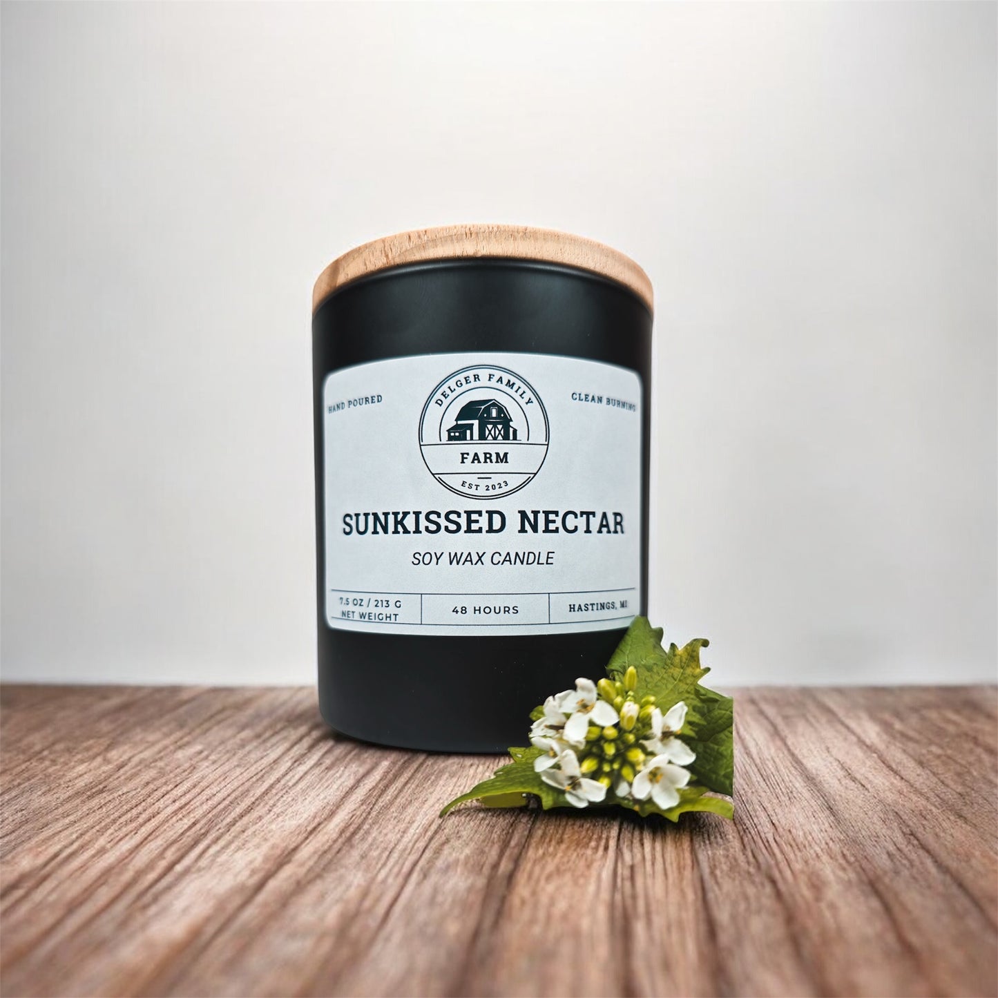 Sunkissed Nectar | Small Batch Non-Toxic Soy Candle