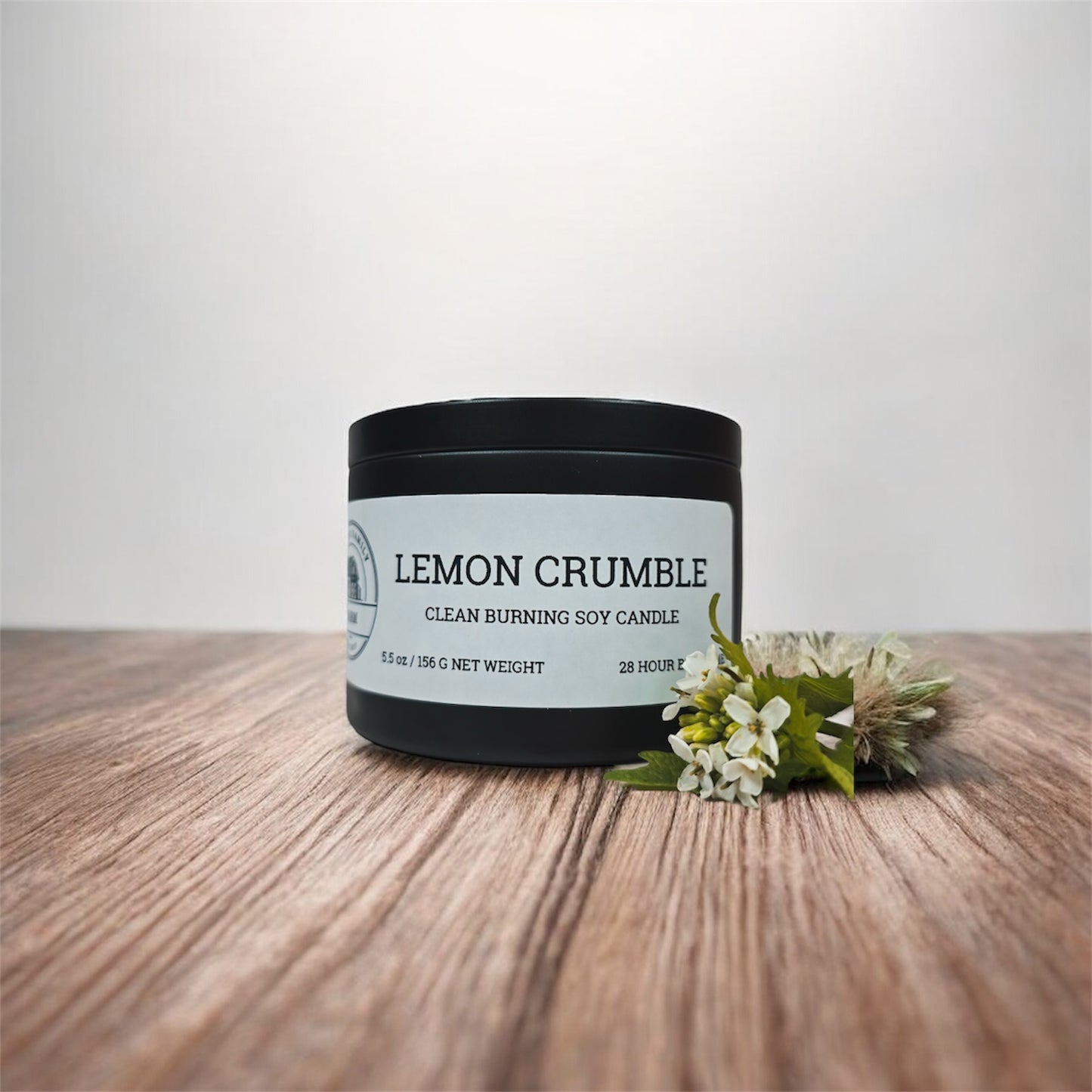 Lemon Crumble | Small Batch Non-Toxic Soy Candle
