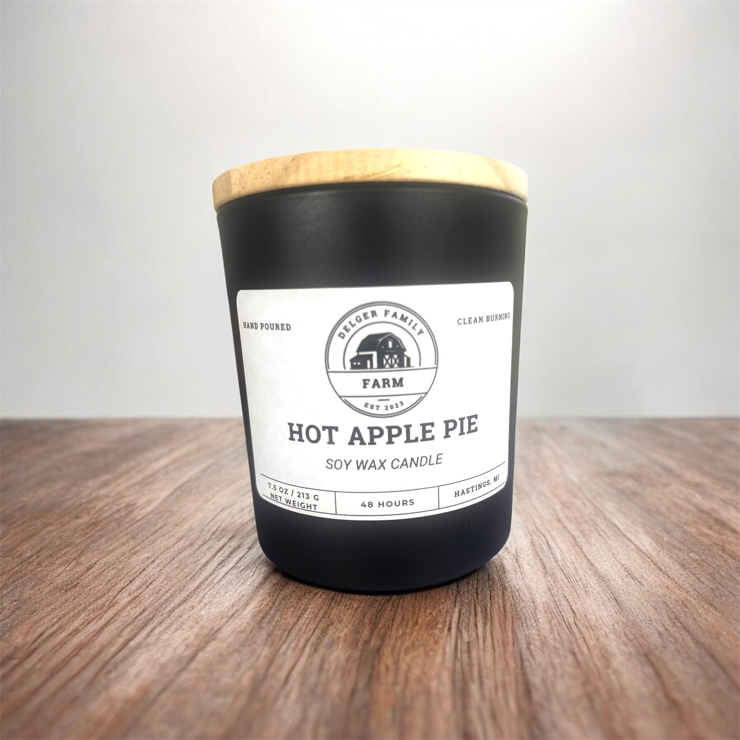 Hot Apple Pie | Small Batch Non-Toxic Soy Candle