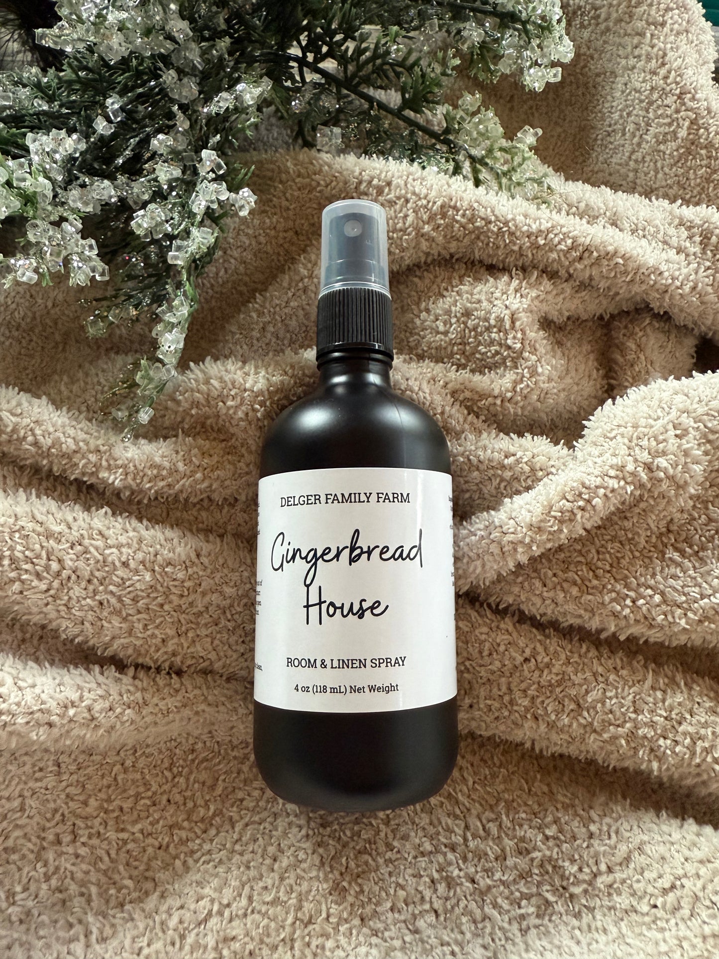 Gingerbread House Room & Linen Spray