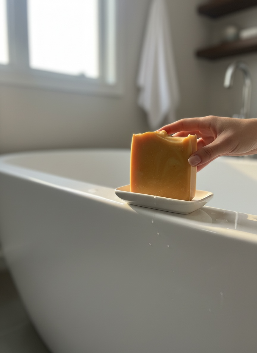 Peach by the Beach Goat Milk Soap