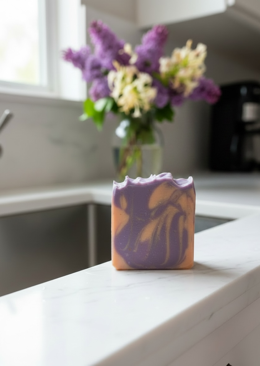 Lilac and Honeysuckle Goat Milk Soap