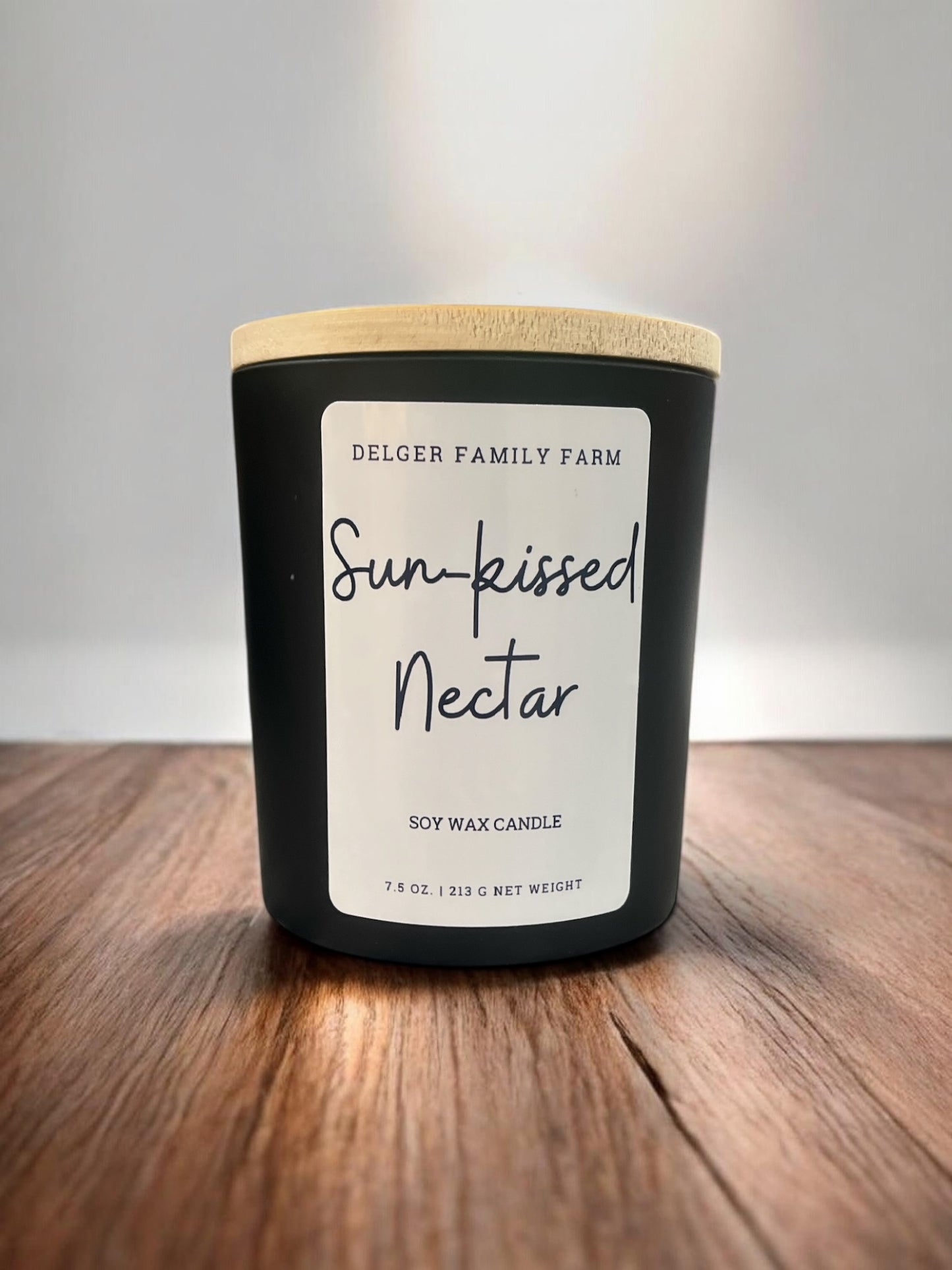 Sun-Kissed Nectar Soy Candle | Clean Fragrance Farmhouse Candle