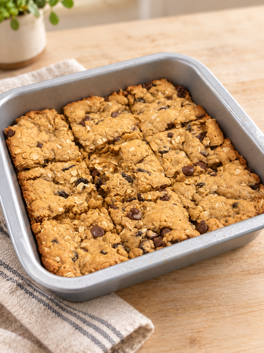 Peanut Butter Oatmeal Bars