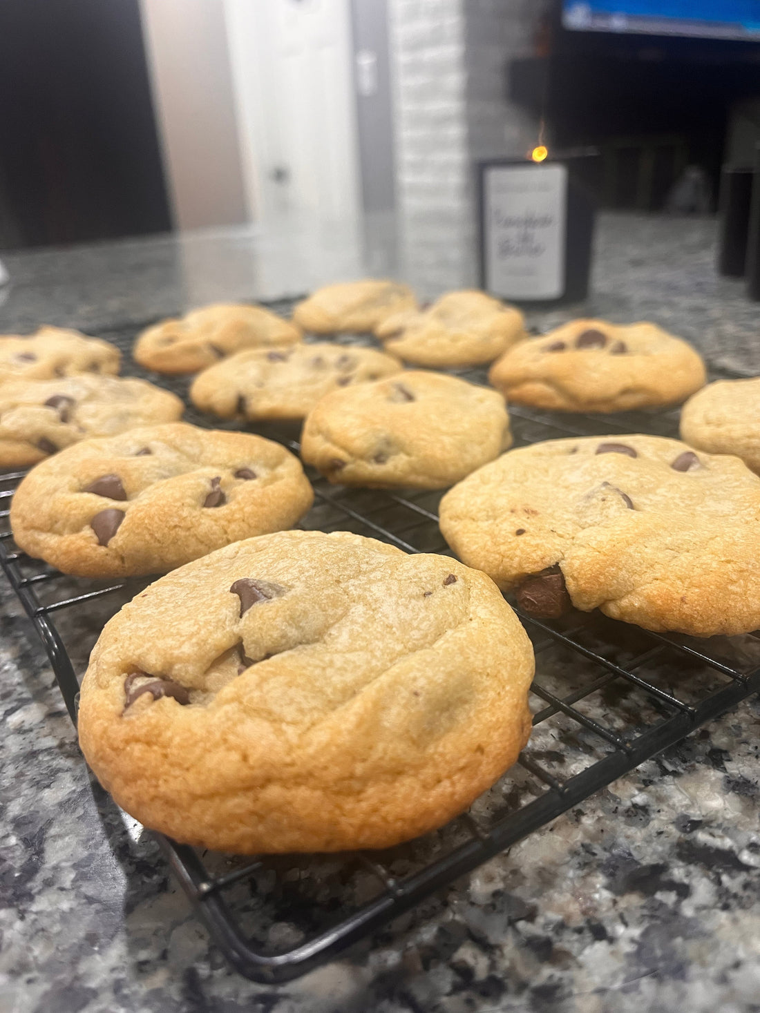 cookies on a baking rack