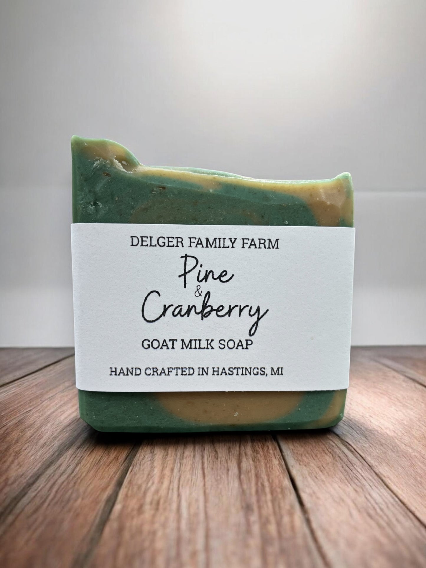Pine & Cranberry Goat Milk Soap