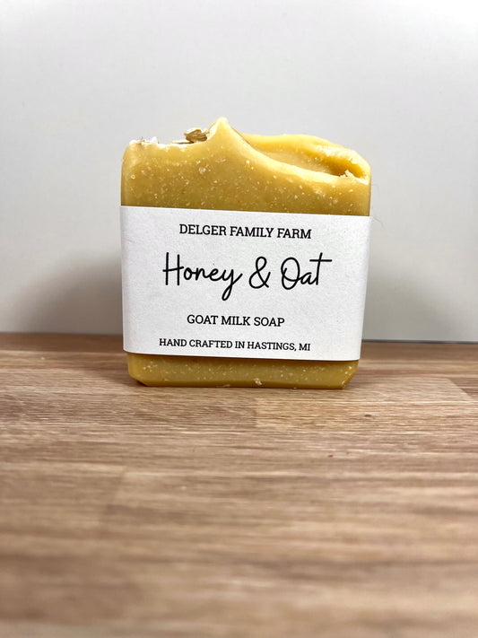 Honey & Oat Goat Milk Soap