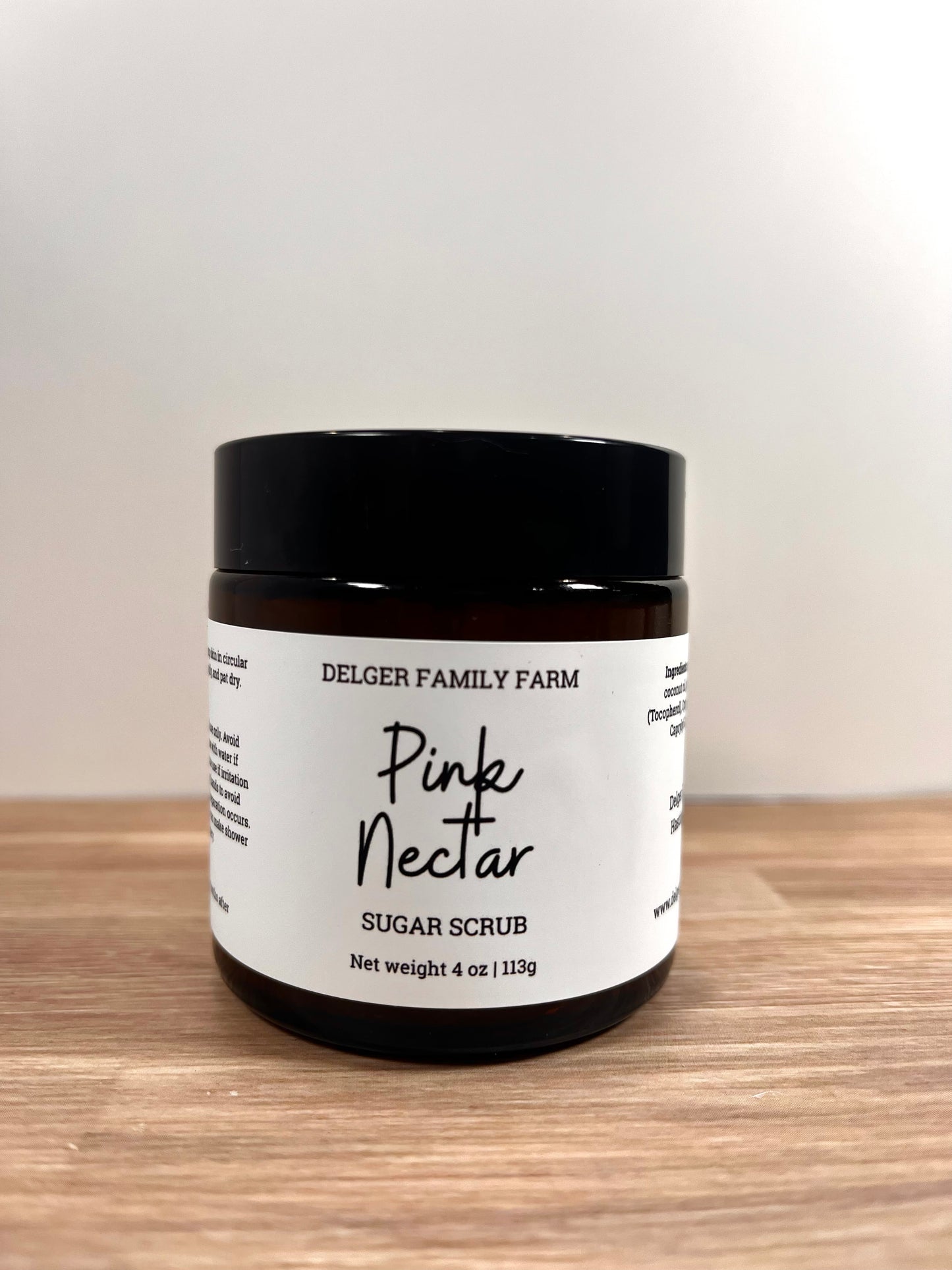 Pink Nectar Sugar Scrub