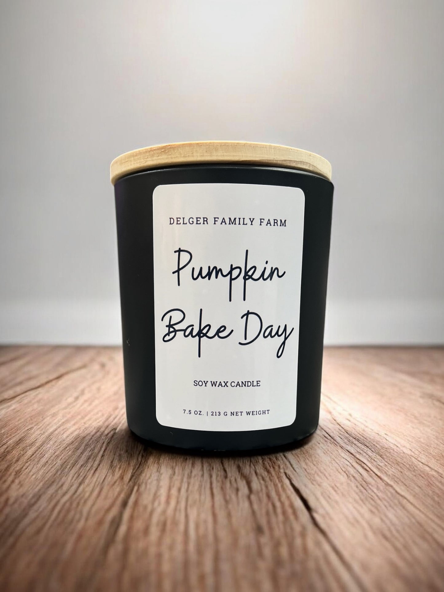 Pumpkin Bake Day Soy Candle | Clean Fragrance Farmhouse Candle