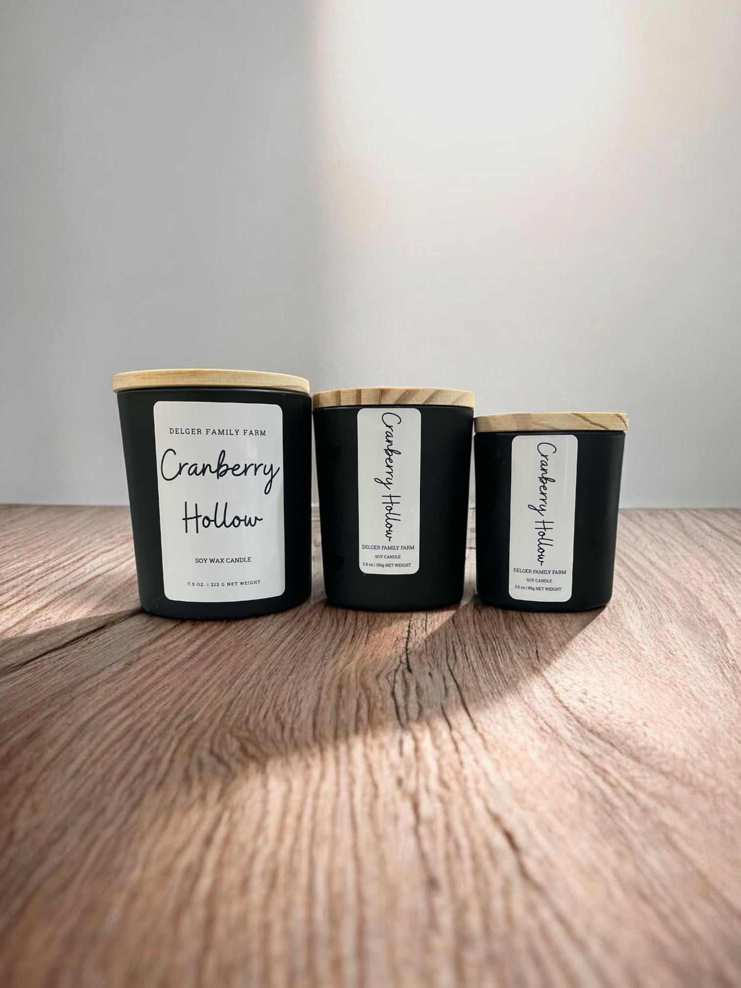 Cranberry Hollow Soy Candle | Clean Fragrance Farmhouse Candle
