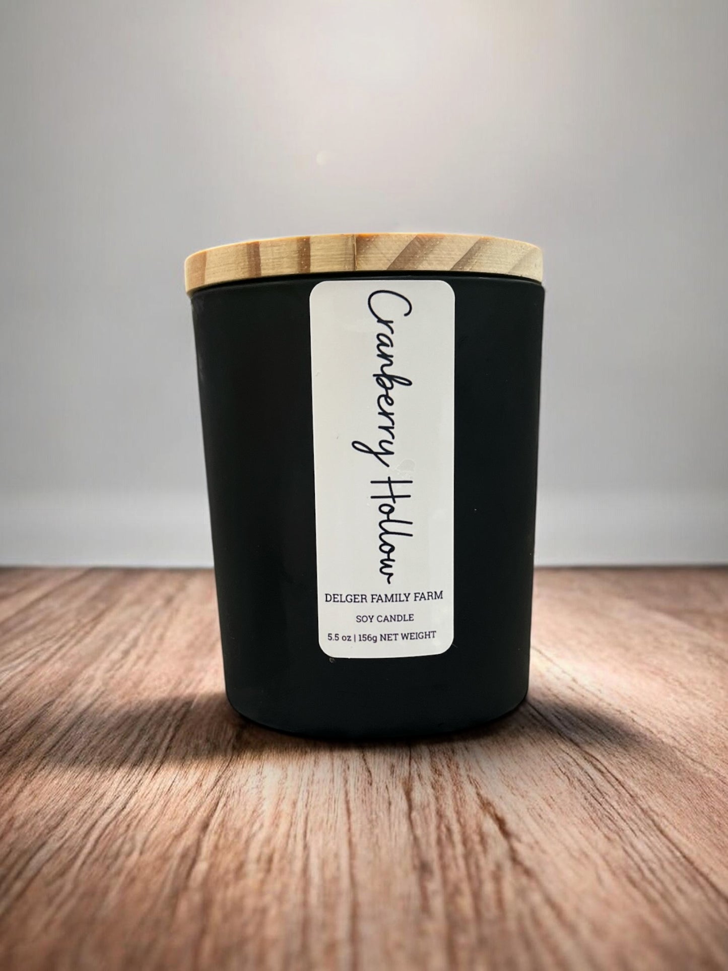 Cranberry Hollow Soy Candle | Clean Fragrance Farmhouse Candle