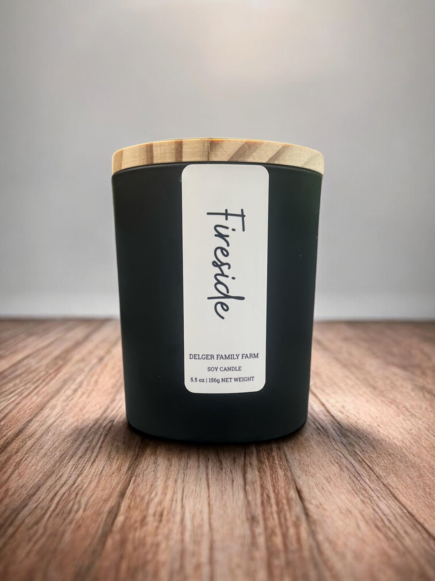 Fireside Soy Candle | Clean Fragrance Farmhouse Candle