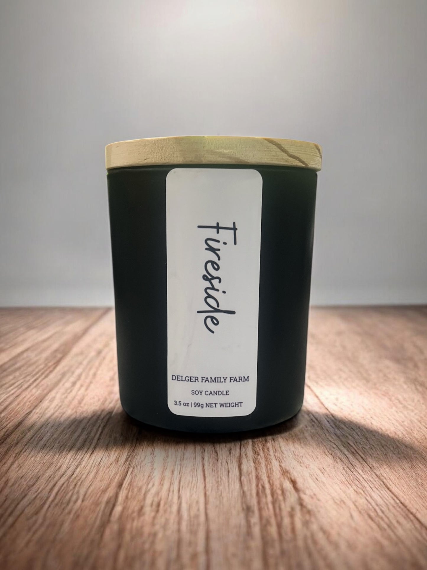 Fireside Soy Candle | Clean Fragrance Farmhouse Candle