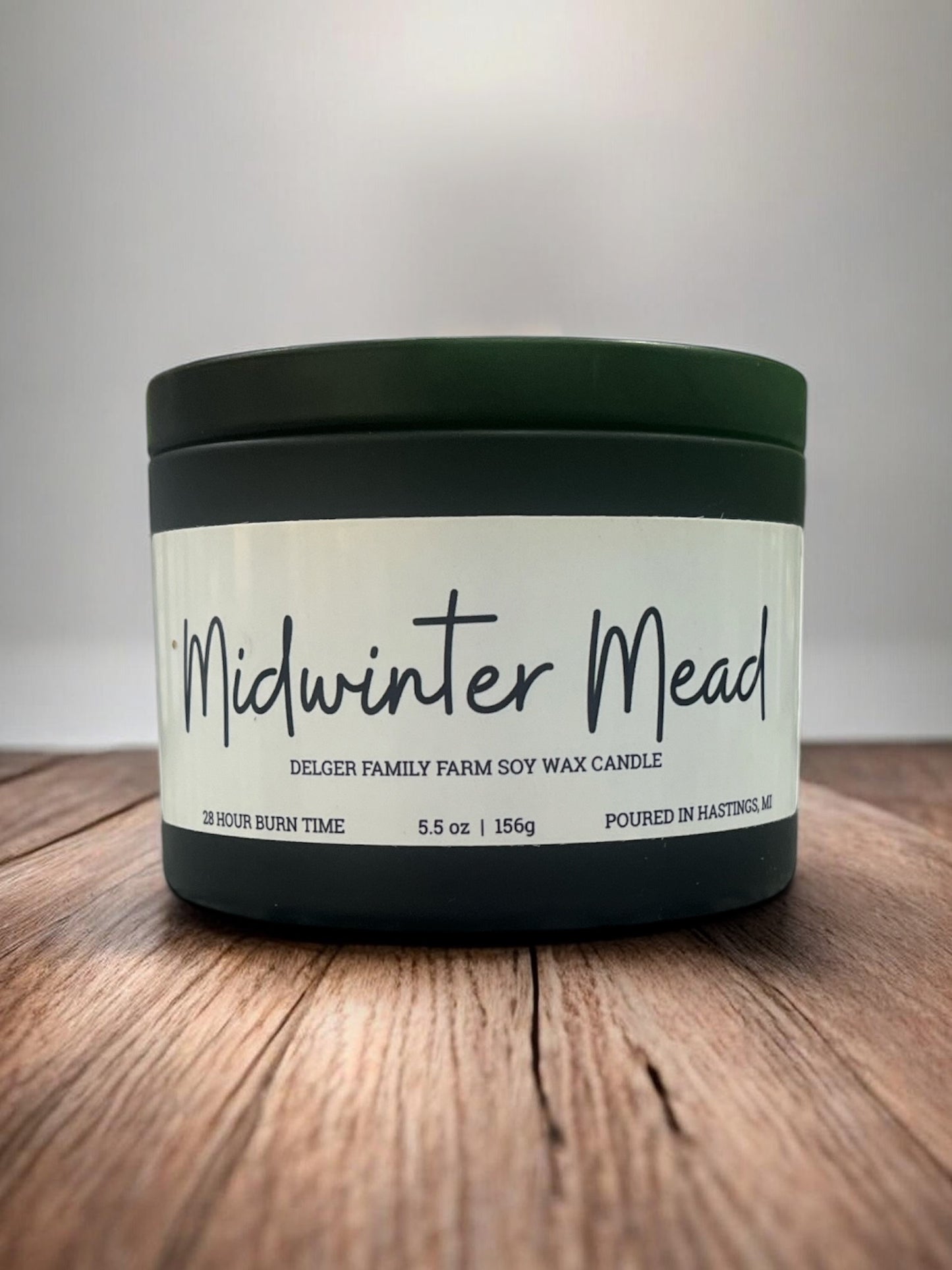 Wildberry Merlot Soy Candle | Clean Fragrance Farmhouse Candle