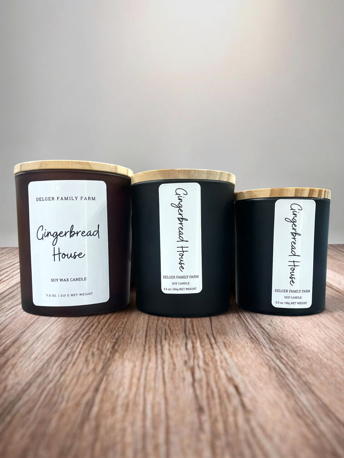 Gingerbread House Soy Candle | Clean Fragrance Farmhouse Candle