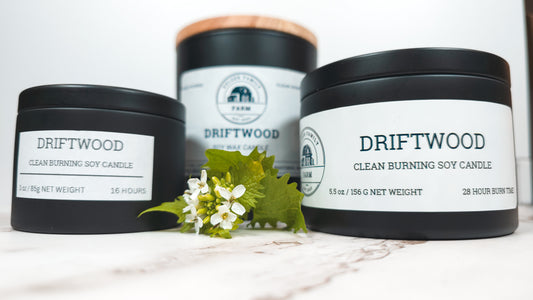 Driftwood | Small Batch Non-Toxic Soy Candle