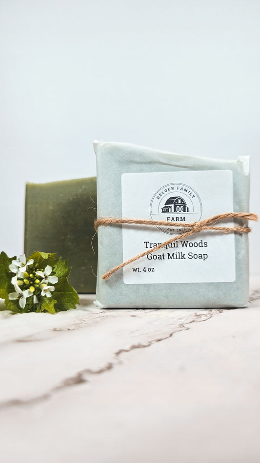 Tranquil Woods | Artisan Goat Milk Soap