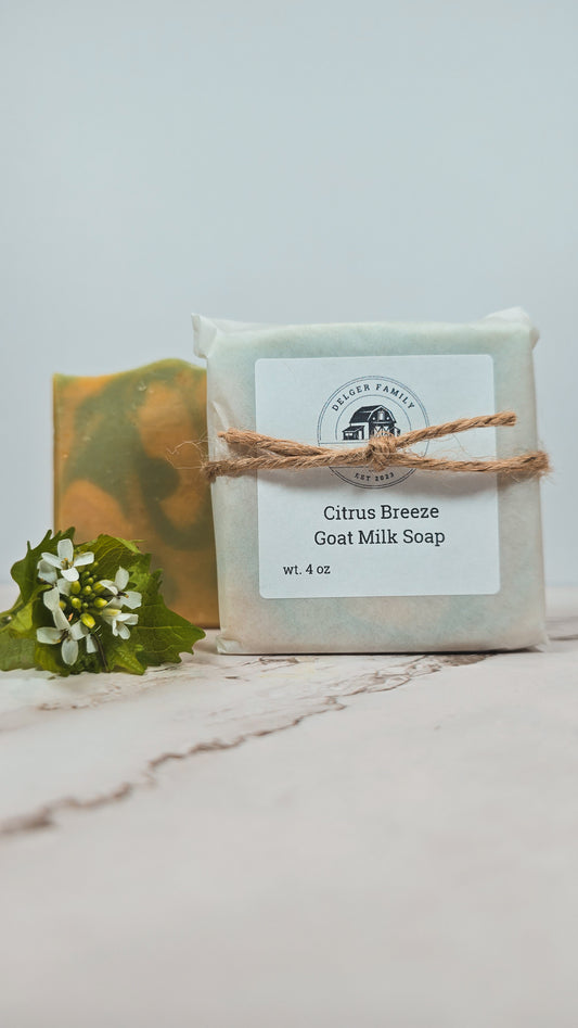 Citrus Breeze | Artisan Goat Milk Soap