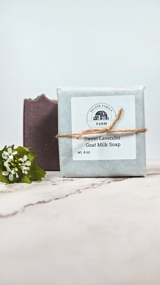 Sweet Lavender | Artisan Goat Milk Soap