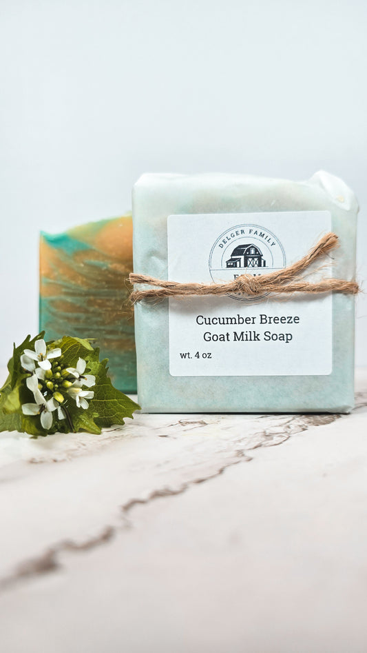 Cucumber Breeze | Artisan Goat Milk Soap