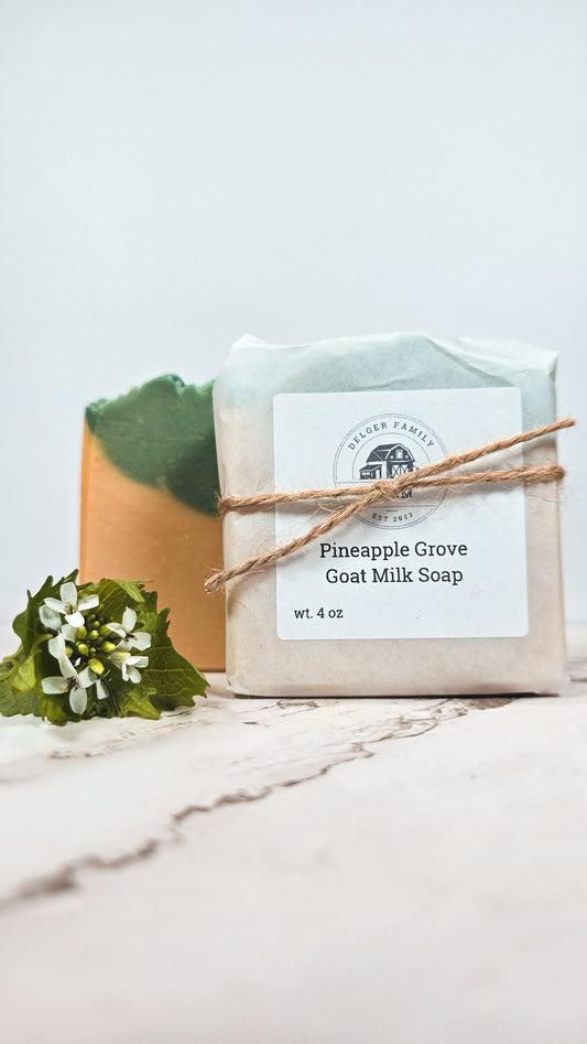 Pineapple Grove | Artisan Goat Milk Soap