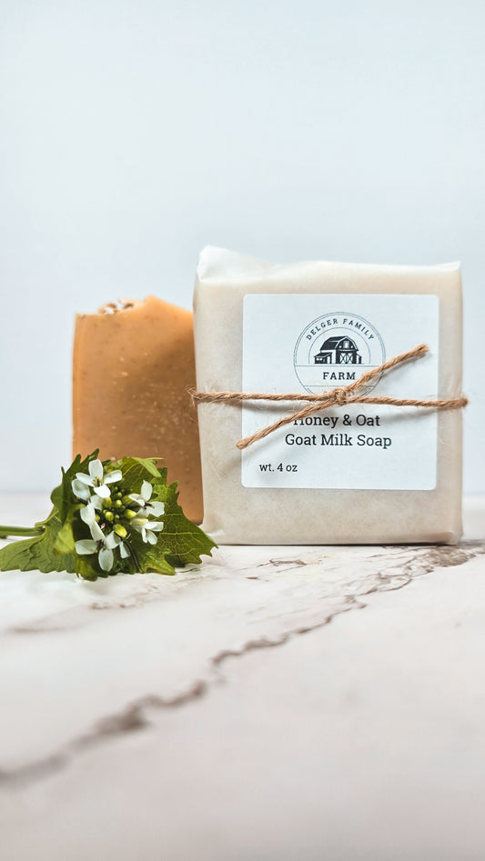 Honey & Oat | Artisan Goat Milk Soap