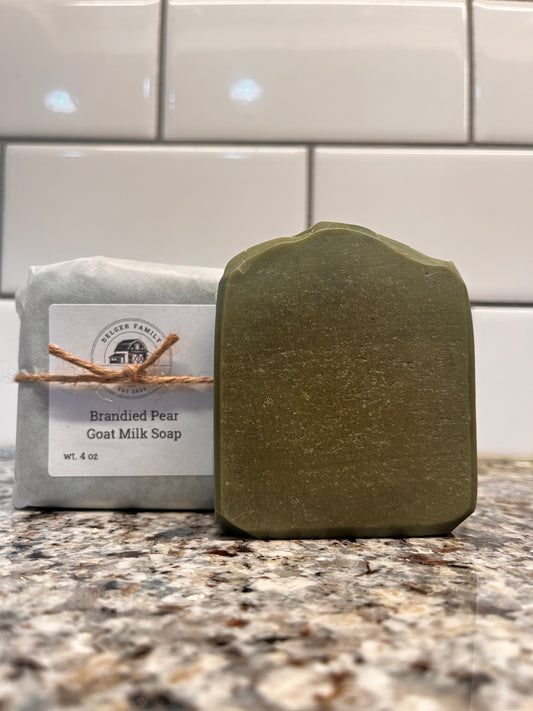 Brandied Pear Goat Milk Soap