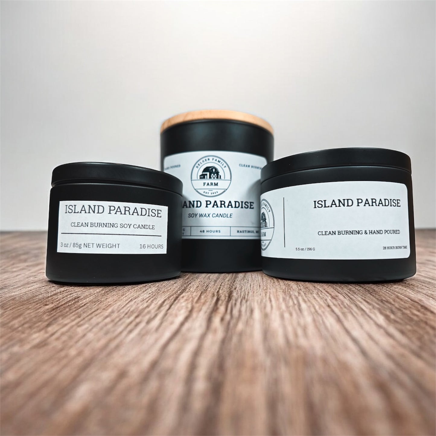 Island Paradise | Small Batch Non-Toxic Soy Candle