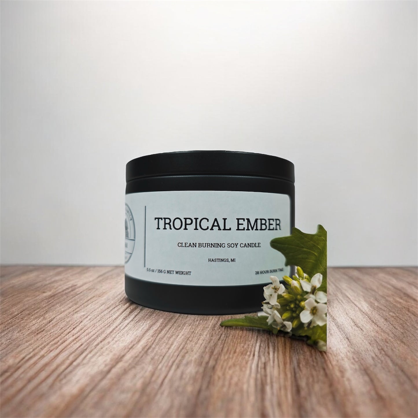 Tropical Ember | Small Batch Non-Toxic Soy Candle