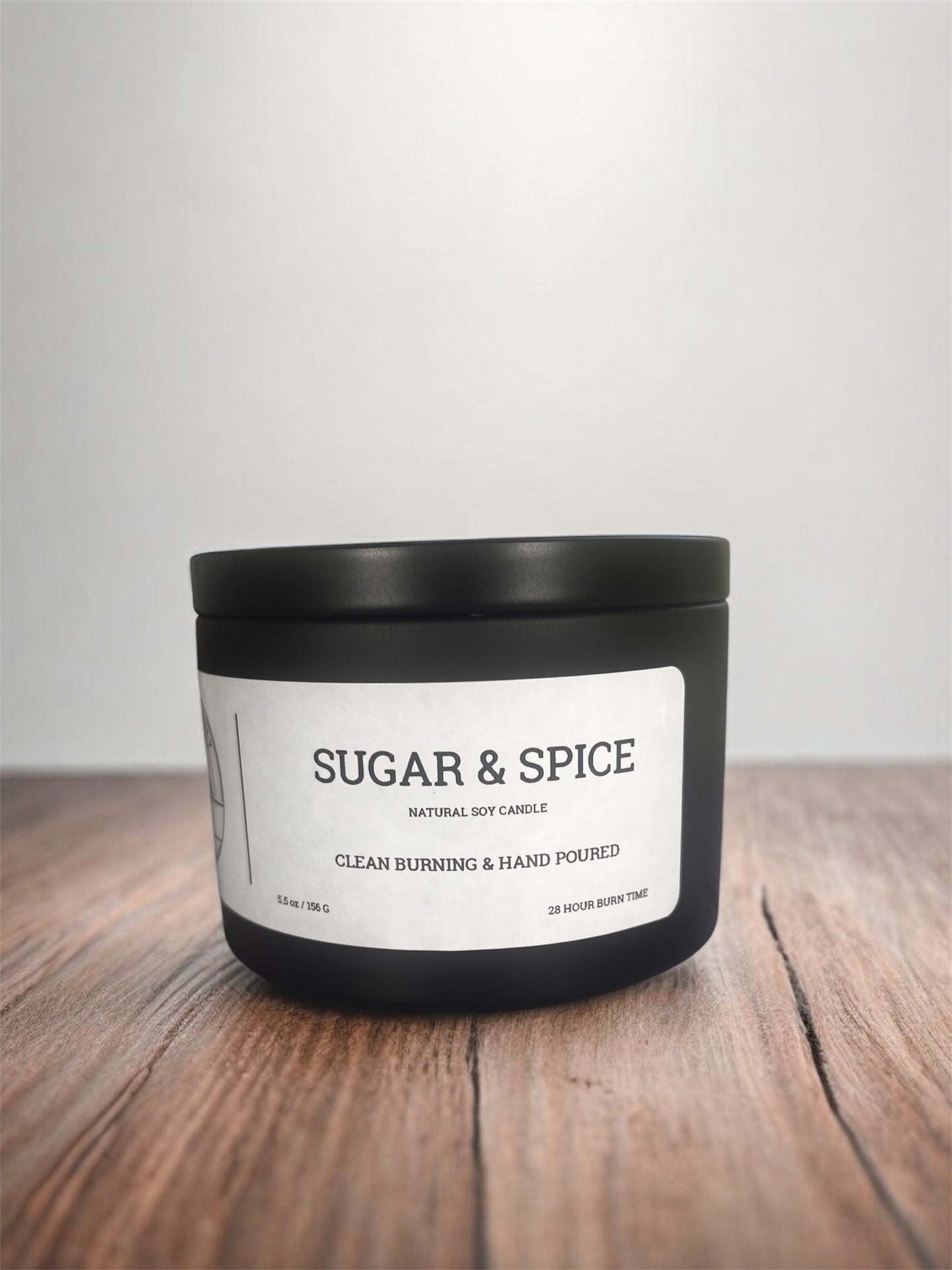 Sugar & Spice | Small Batch Non-Toxic Soy Candle