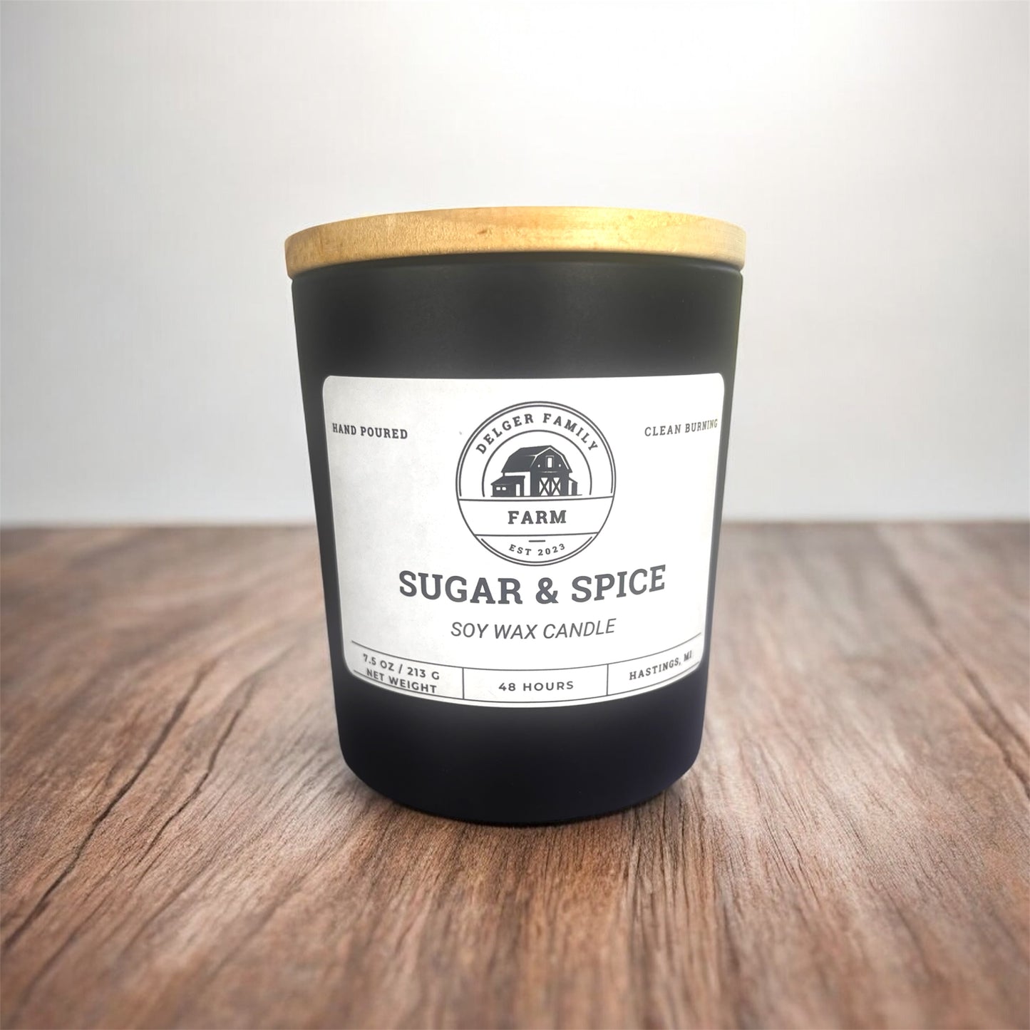 Sugar & Spice | Small Batch Non-Toxic Soy Candle