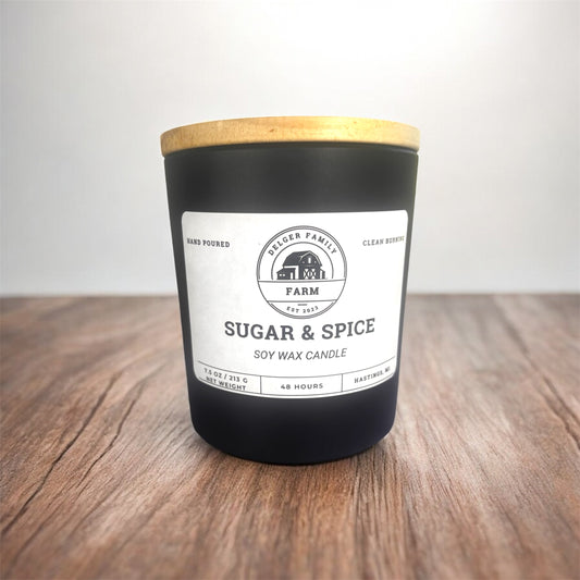 Sugar & Spice | Small Batch Non-Toxic Soy Candle