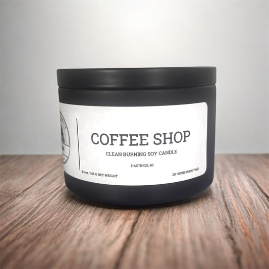 Coffee Shop | Small Batch Non-Toxic Soy Candle