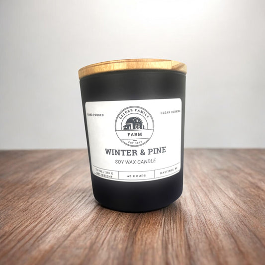 Winter Pine | Small Batch Non-Toxic Soy Candle