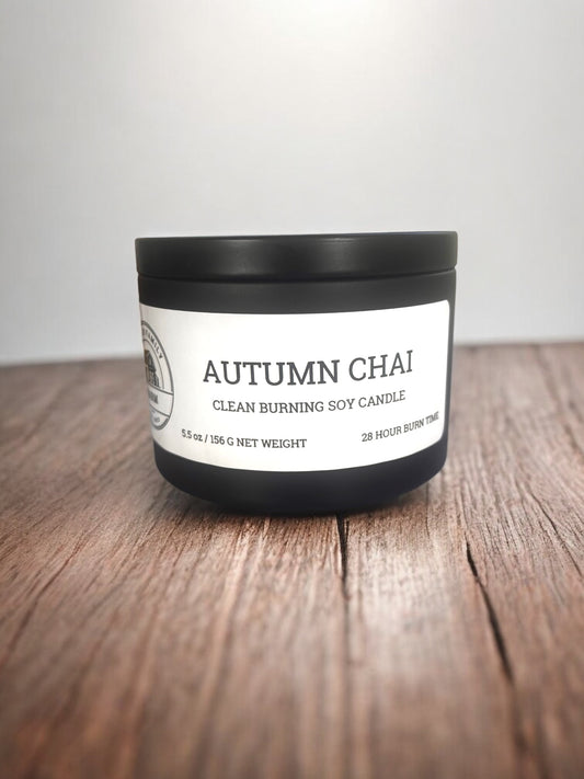 Autumn Chai | Small Batch Non-Toxic Soy Candle