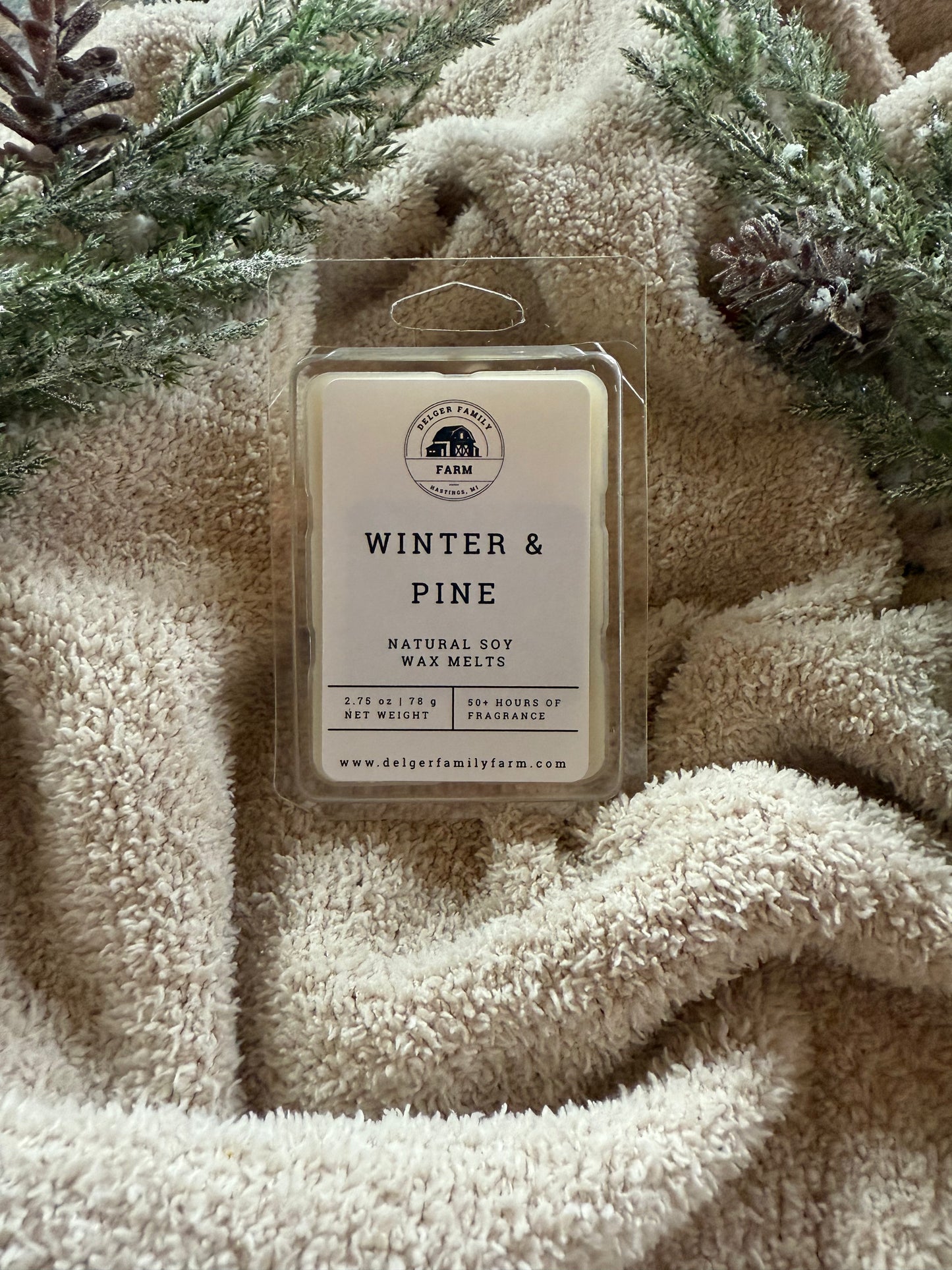 Winter and Pine Wax Melts