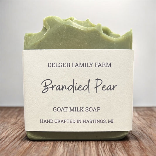 Brandied Pear Goat Milk Soap