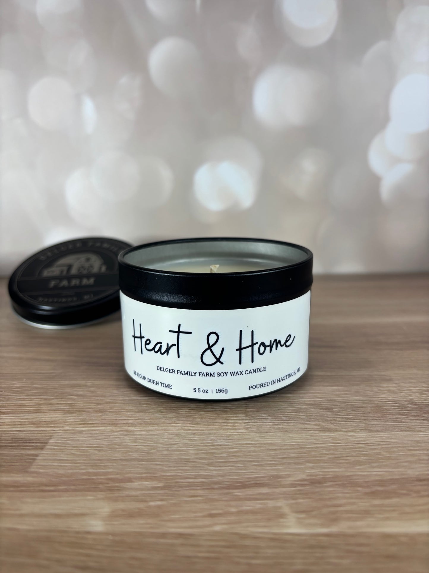 Heart & Home Soy Candle | Clean Fragrance Farmhouse Candle