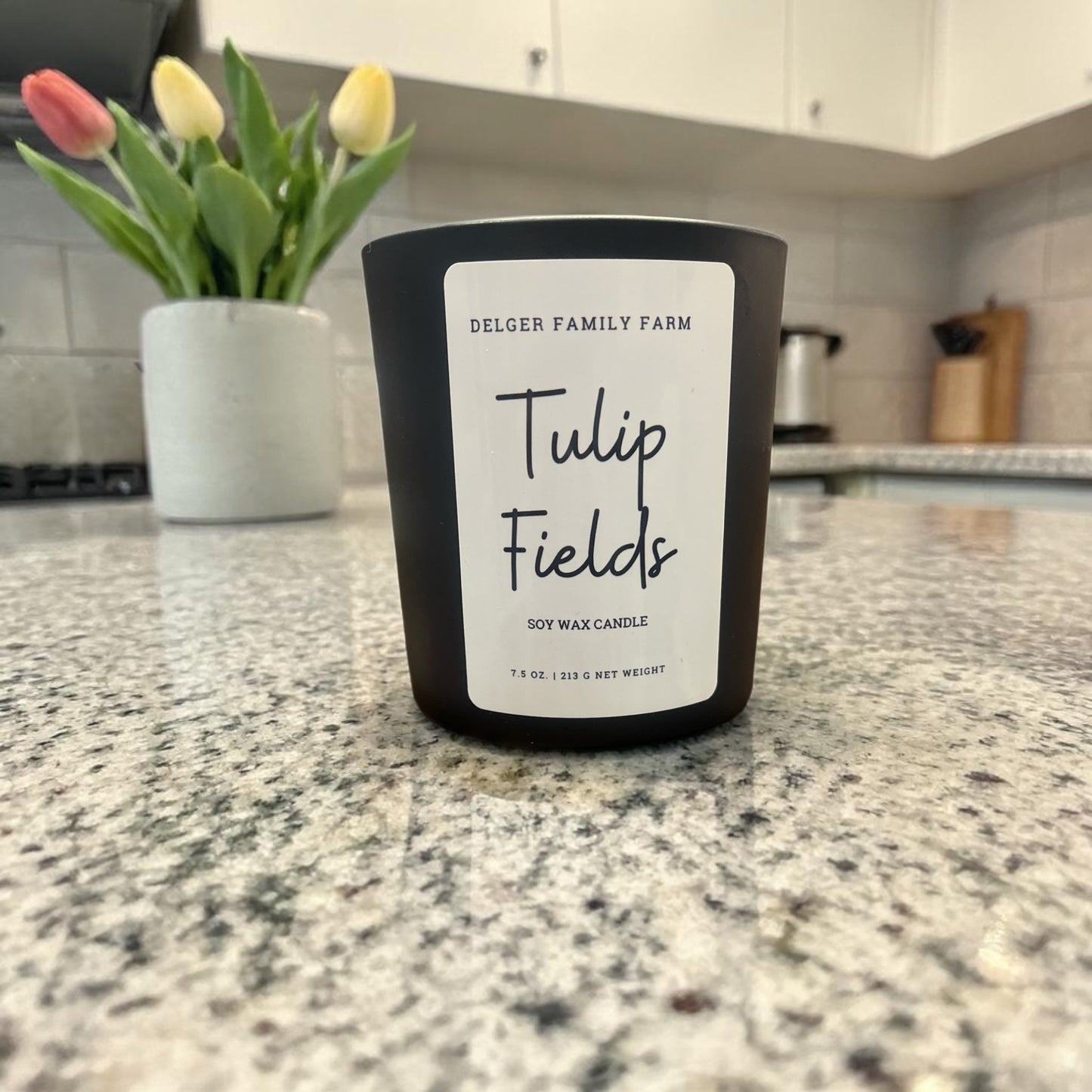 Tulip Fields | Clean Fragrance Farmhouse Candle