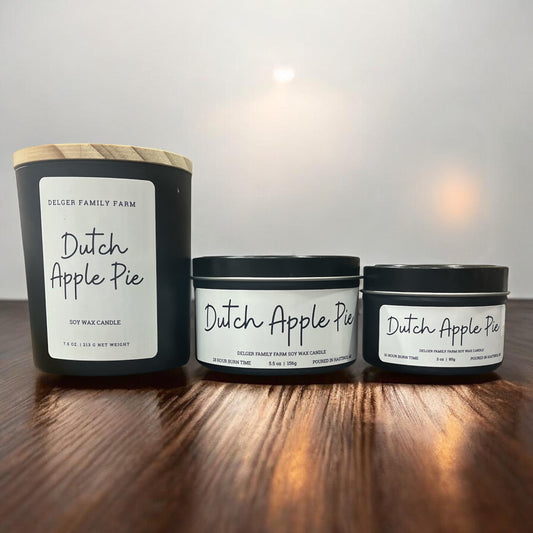Dutch Apple Pie | Clean Fragrance Farmhouse Candle