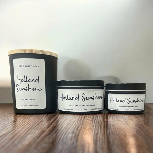 Holland Sunshine | Clean Fragrance Farmhouse Candle