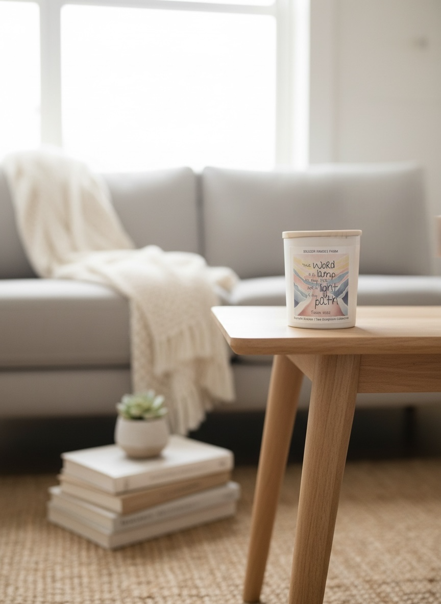 Bayside Breeze Scripture Candle