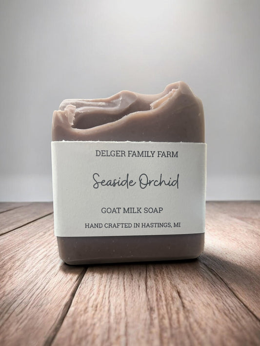 Seaside Orchid Goat Milk Soap