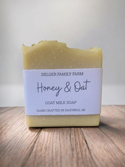 Honey & Oat Goat Milk Soap