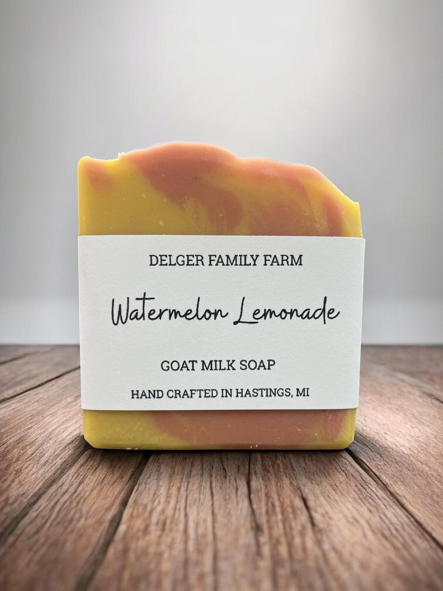 Watermelon Lemonade Goat Milk Soap