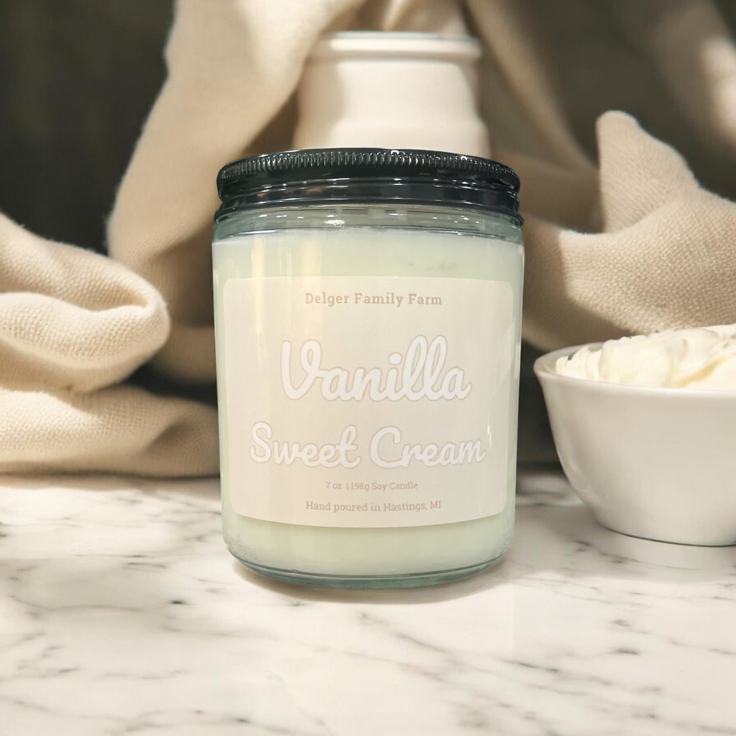 Vanilla Sweet Cream Soy Candle